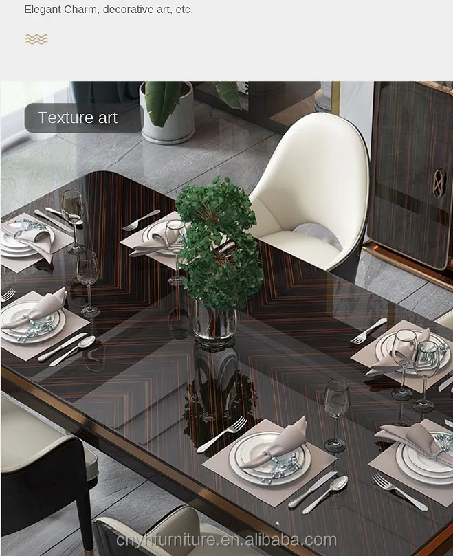 european style large walnut dinner table wood dining table set, bedding set large dining tables 10 seater