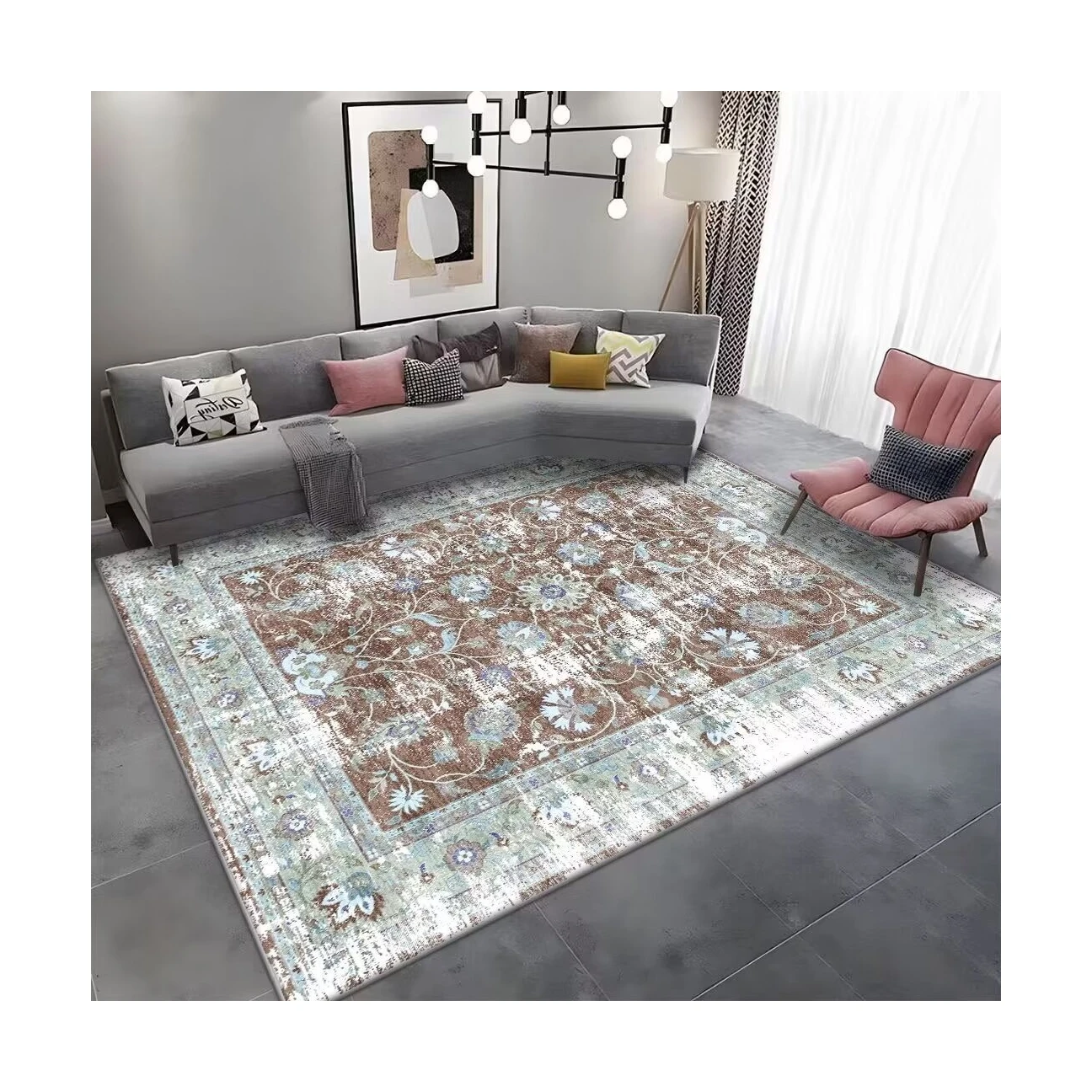 Good Quality Carpets 3d Carpet Big Size Oversize Large Floor Selling Printed Artificial Cashmere Printing for Sale