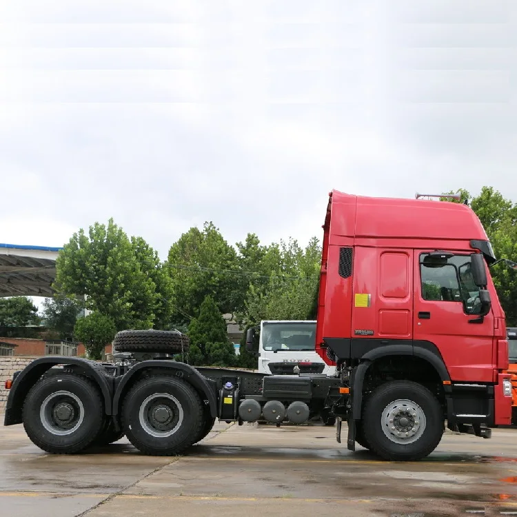 
371hp 10 wheels 6*4 used SINOTRUK HOWO tractor truck for sale 
