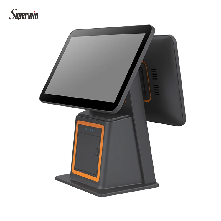 Superwin новый дизайн Pos-машина Pos-терминал розничная продажа ресторанов биллинговый принтер Pos-система