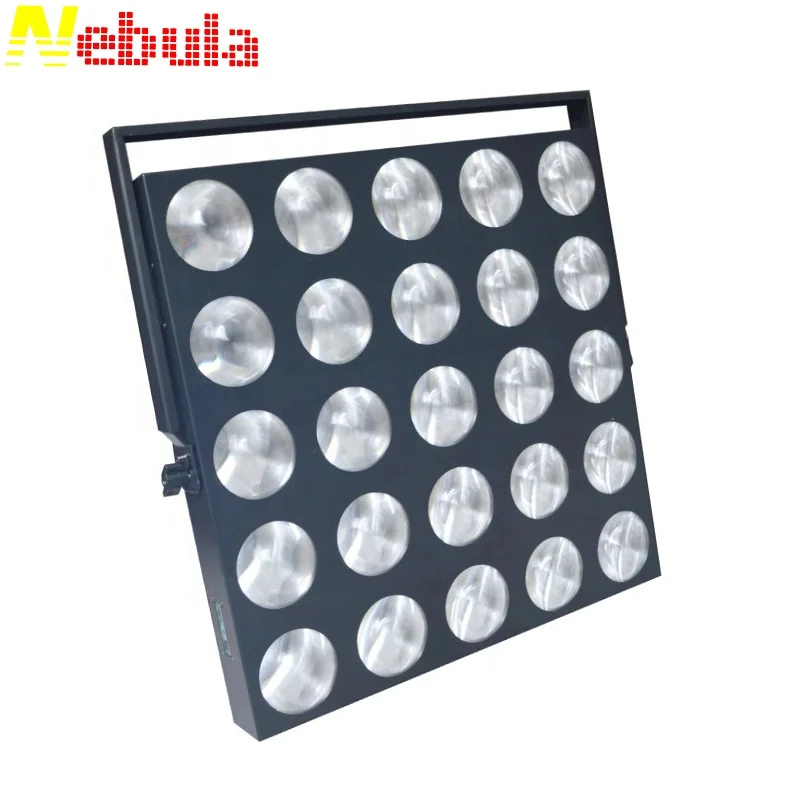 China Wholesale stage lighting 25 heads 10W rgb dmx LED Matrix