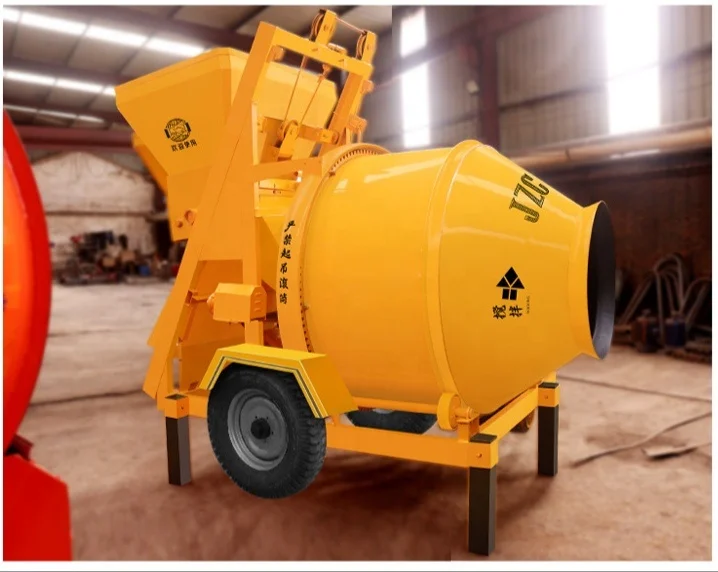 multifunction Arrival Forced Mini Portable Diesel Concrete Mixer With Concrete Pump