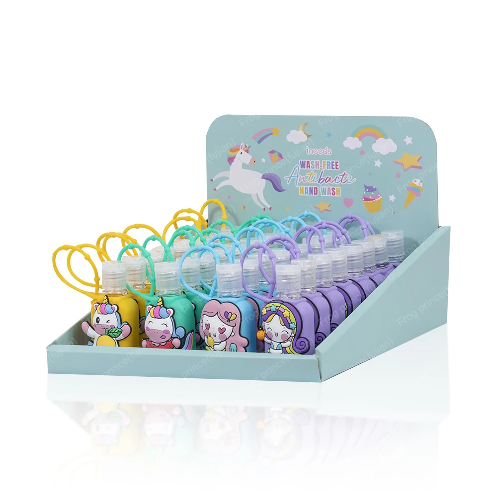 30 ml Portable Mini Alcohol Hand Sanitizer With Silicone Holder