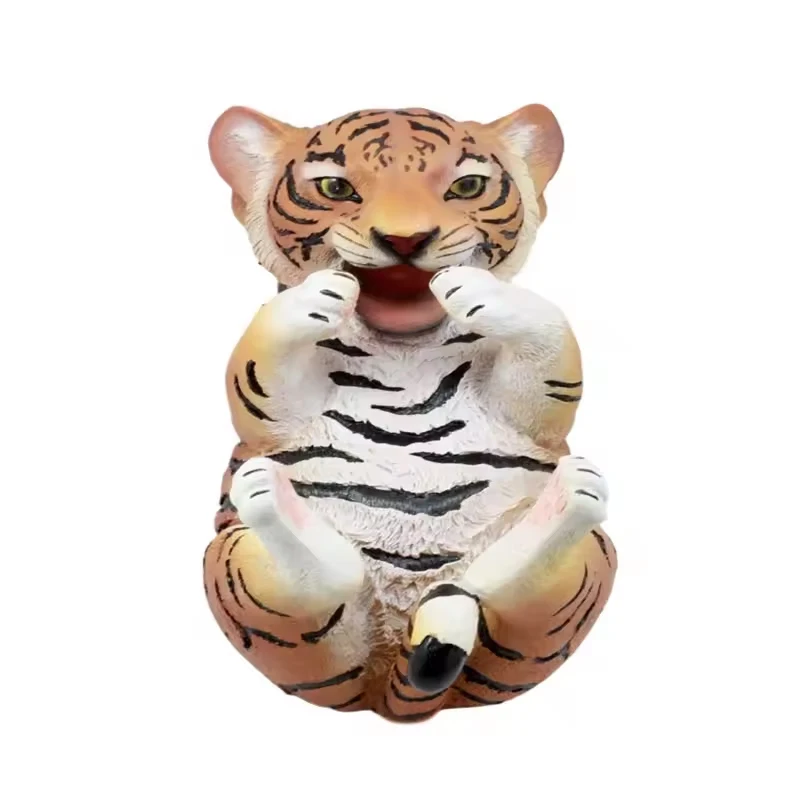 Wholesale Resin Cute Tiger Figure Wine Bottle Holder