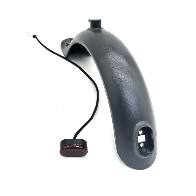 Durable Scooter Mudguard for Xiaomi Mijia M365 Pro Electric Scooter Tire Splash Fender with Rear Taillight Back Guard
