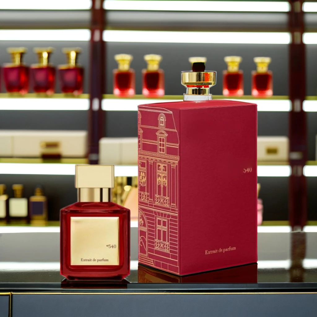 Original Red Baccarat 540 Cologne for Men and Women 1:1 Perfume from China with Rose Milk Jasmine Coconut Honey Fragrances