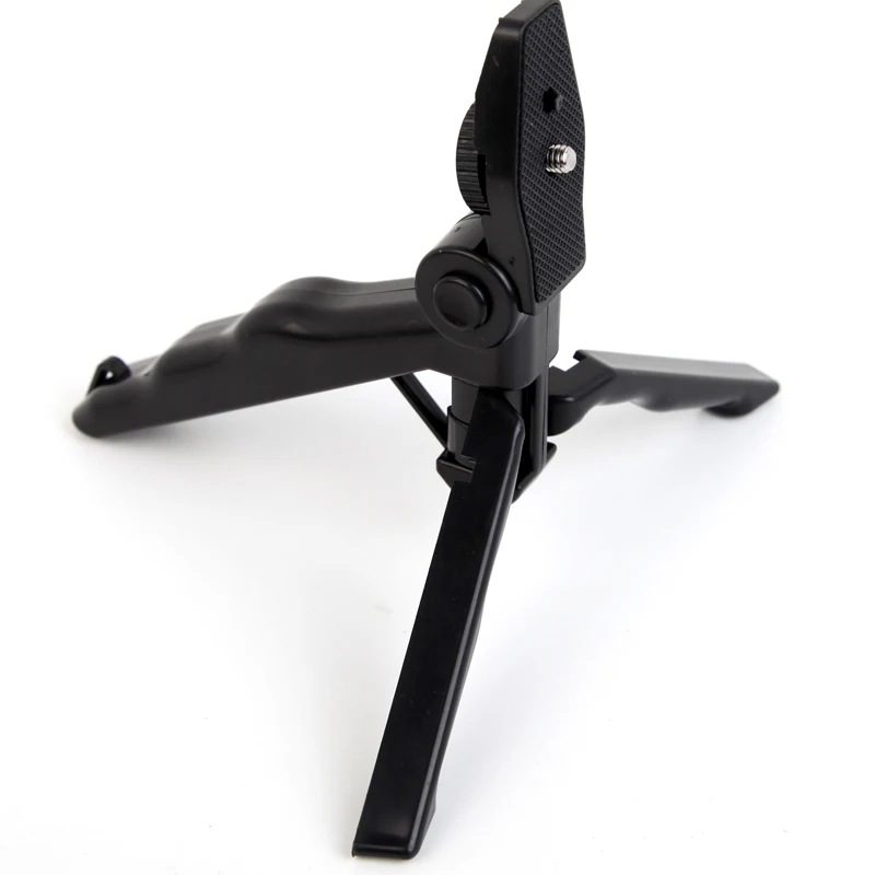 Mini Flexible Tripod Table Desktop 1/4 Screw photographic selfie ring light holder