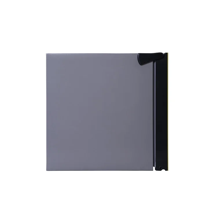 Most popular single door fridge125 Liter colorful glass door fridge larder refrigerator handle BC-125K for home and hotel