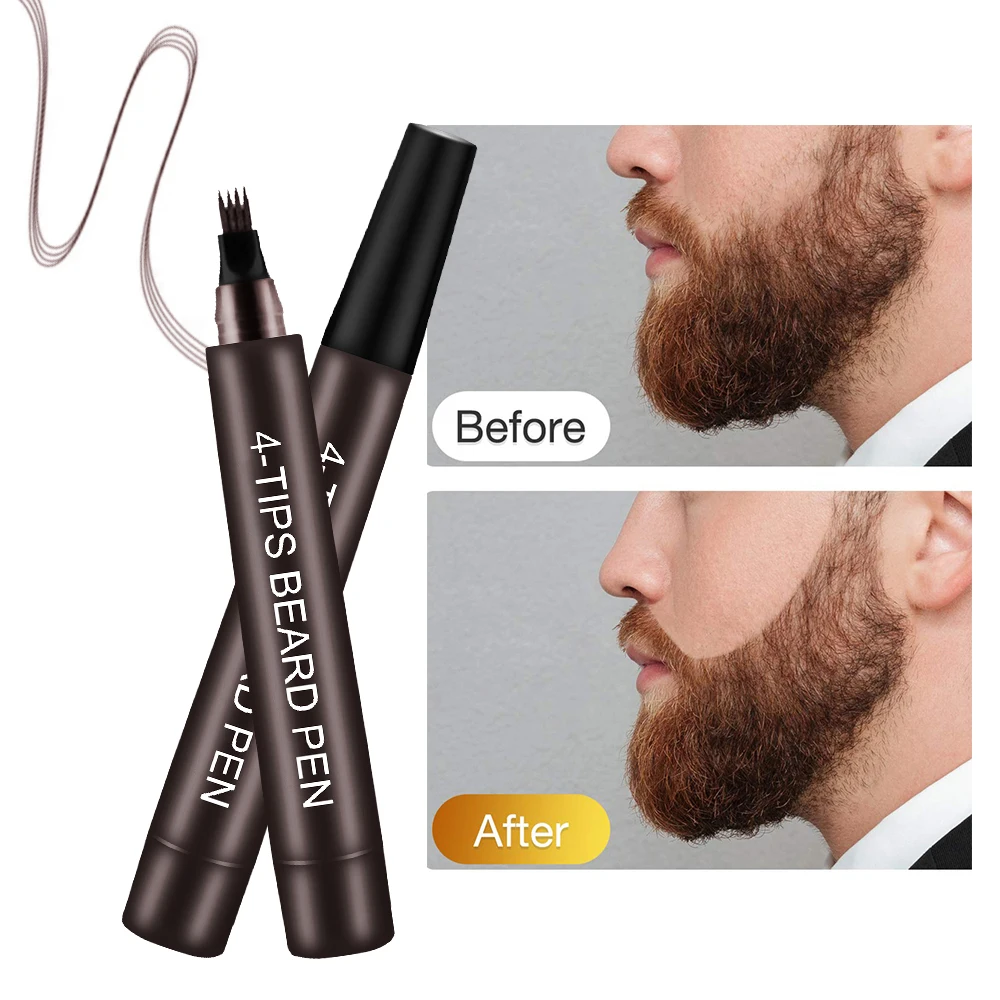 New Arrival Beard wooden Pencil Filler beard filler filling pen kit for men