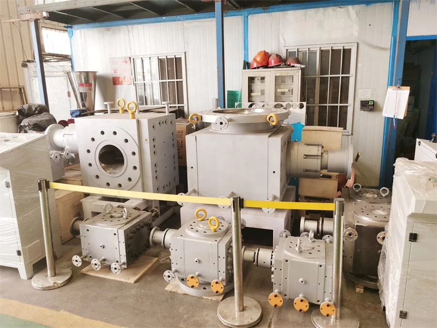 Reaction Vessel Pump  Efficient High Temperature and Viscosity Polymer   Transport