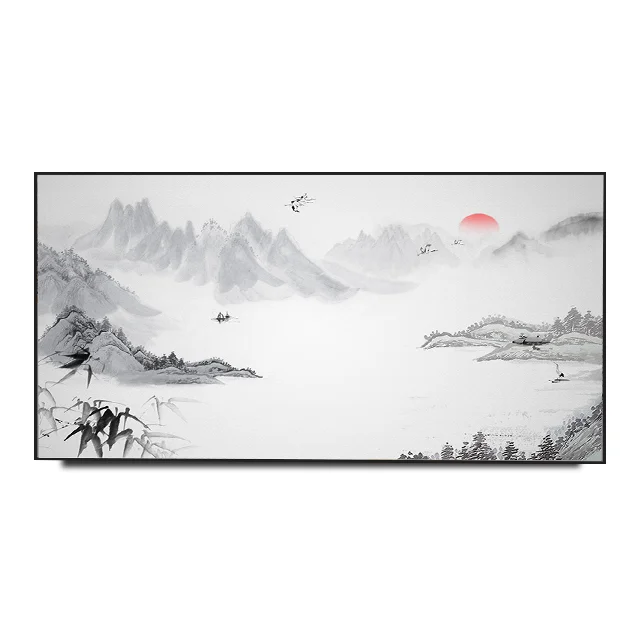 Graphene Electric Heater Infrared Wall Panel Heater Radiation Heating Panel China with Art Painting Heater Picture 1200*600MM