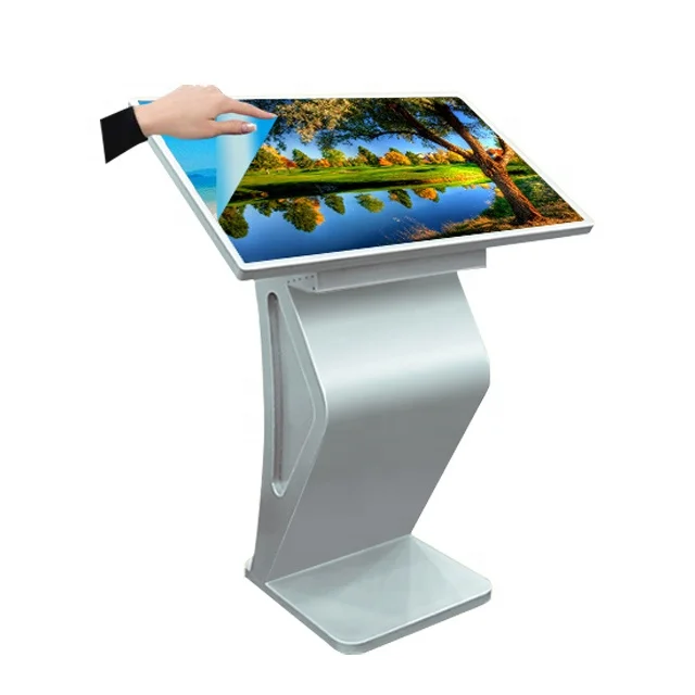 
Floor Stand 49 Inch All In One LCD Display Horizontal Touch Advertising Screen Android Wifi Windows Digital Signage Indoor 