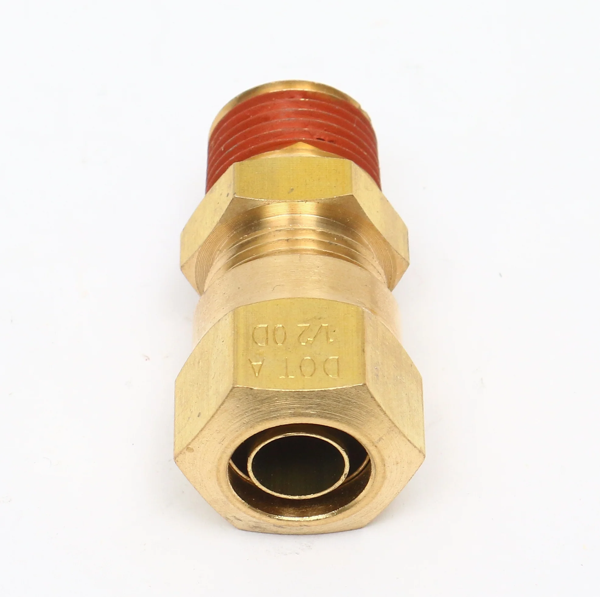 Pipe Accessories Pex Fittings Brass Press Fitting Tube male quick connector stopper Adapter Brass air pipe quick connector