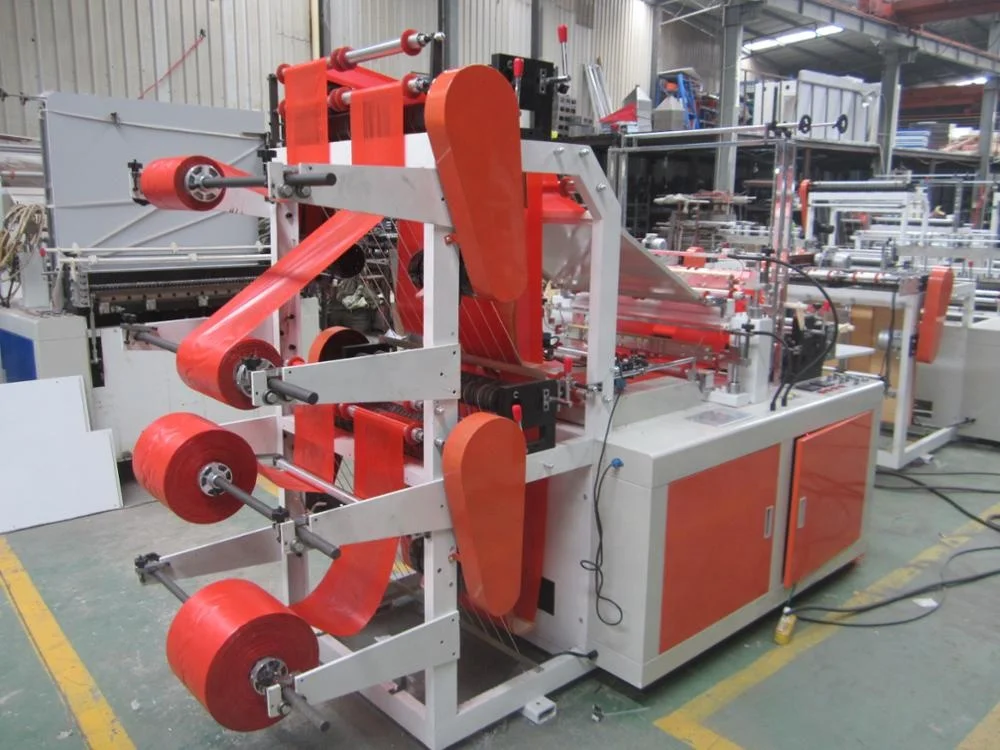 Four-line Bottom Sealing and Cutting Bag Machine