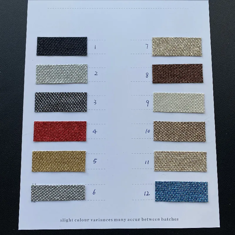 Sparkly Shiny artificial PU Glitter Vinyl Leather Fabric Sheets Faux Leather For Shoes Bags Bow Crafts