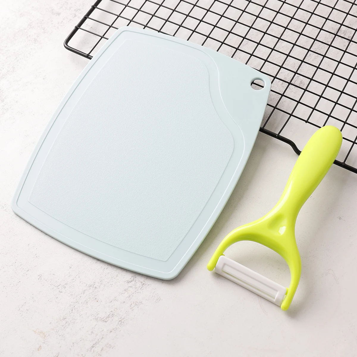 Wholesale custom kitchen personalized meat vegetable plastic cutting board