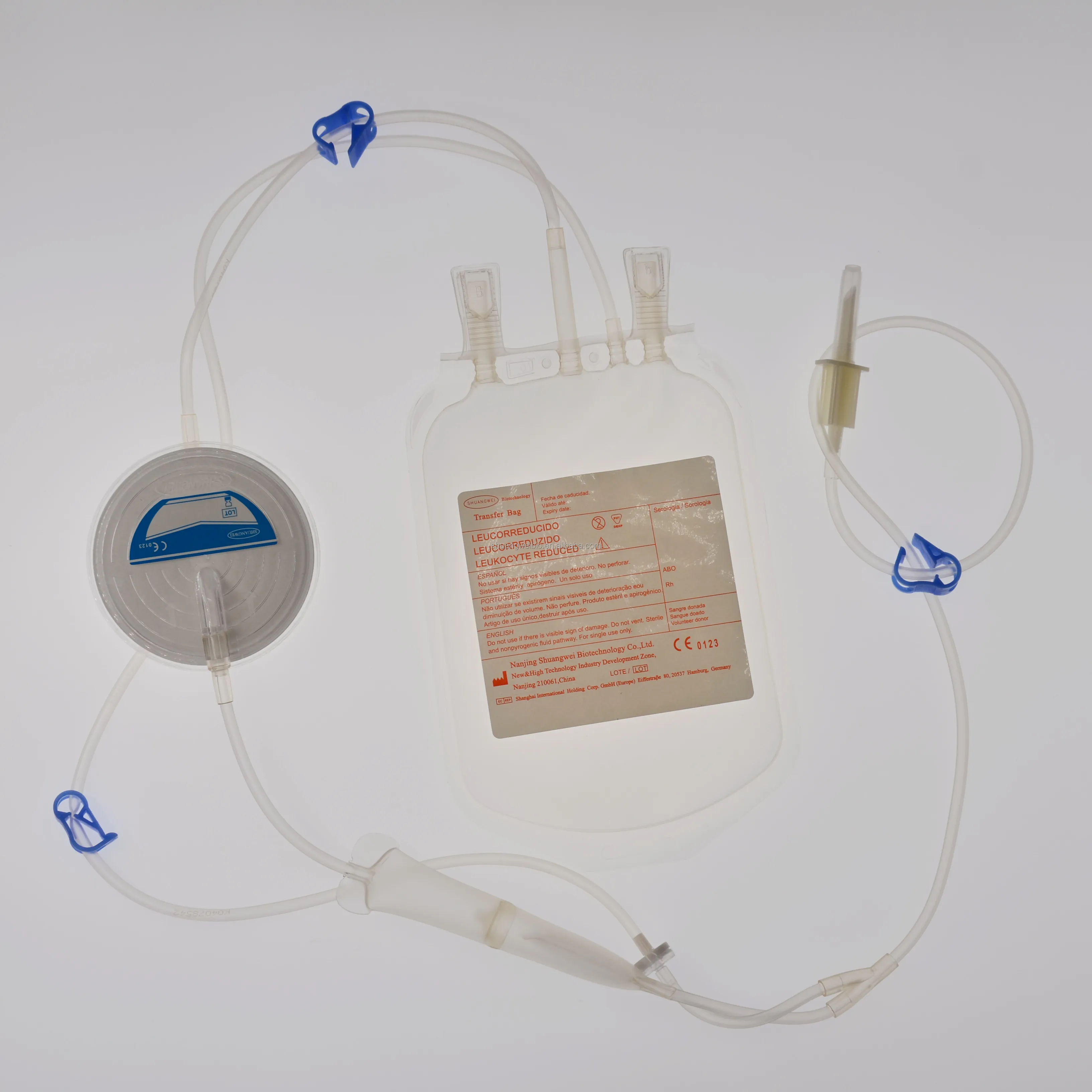 leucofil Brand High Quality Blood Center Use Leukocyte Reduction  Filter for Blood FTS-RC202