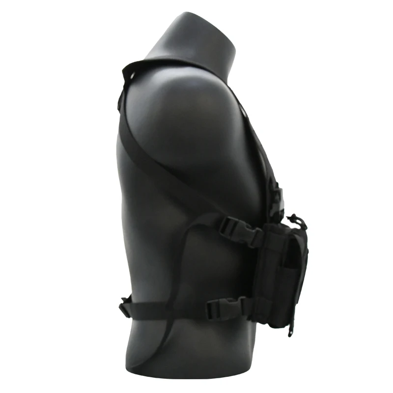 GAF Custom 1000D Nylon Tactical Equipment Chest Rig Vest Security Camouflage Combat Vest with Bag