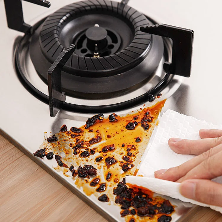 
kitchen dish white wiping cotton rags 