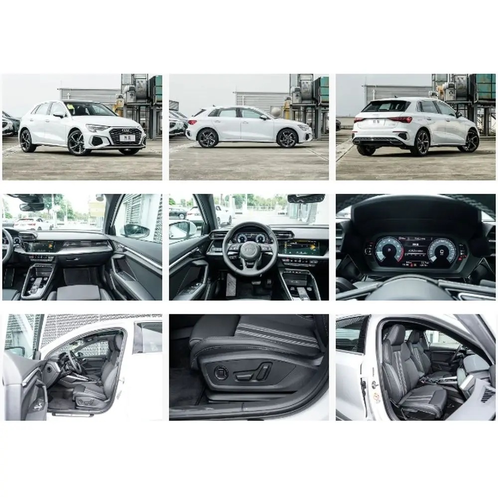 2024 AUDI A3 седан газовый бензин 1 4 т 150PS L4 110 кВт/250 нм R18 RS комплект с коэффициентом сгорания Тип LHD Подержанный автомобиль для продажи