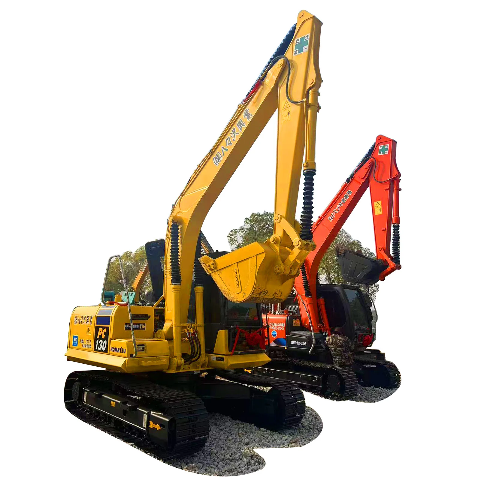 Foreign trade for 90% new used komatsu excavator pc35 pc40 pc45 pc50 pc55 pc56 pc360 pc130 pc400  pc200 pc120 pc130 in stock