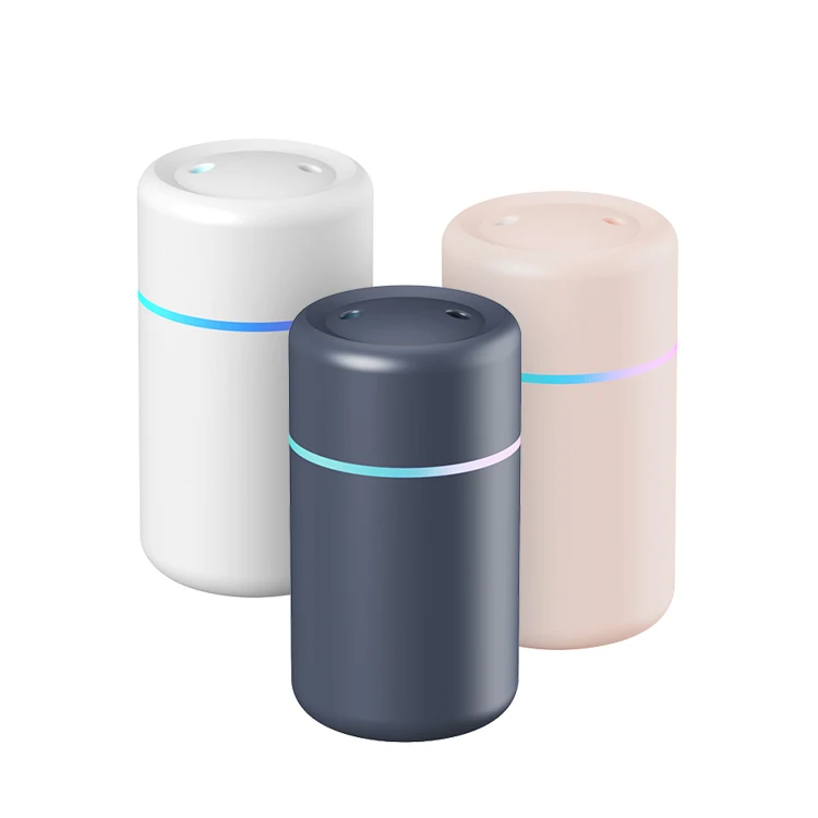 New Design Rechargeable Starry Skin LED Colorful Night Light Mini Ultrasonic Air Humidifier Mist Maker Sprayer For Home Car Room