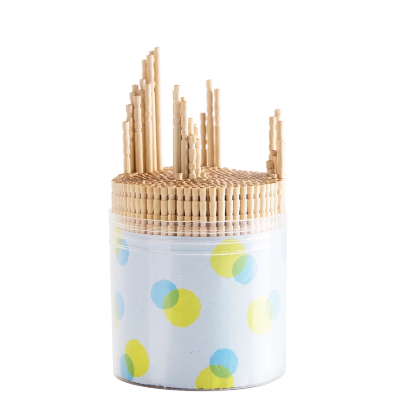 High quality bamboo custom toothpicks natural toothpicks disposable bamboo toothpicks diameter 2.0mm