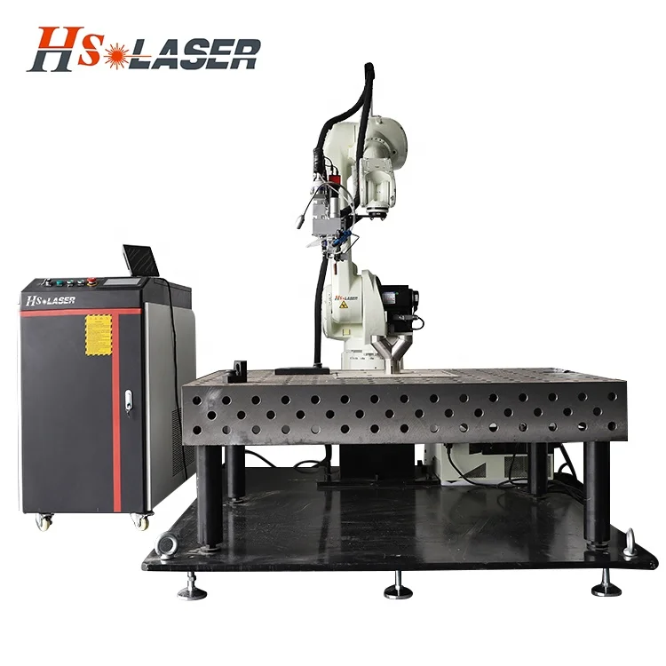 Automatic Laser Weld Machine With Head Welding Hs High Precision Sheet Metal Laser Welding Machine