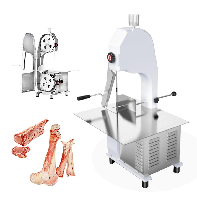 Heavy duty commercial 1500W bone saw machine frozen beef meat cutter with durable