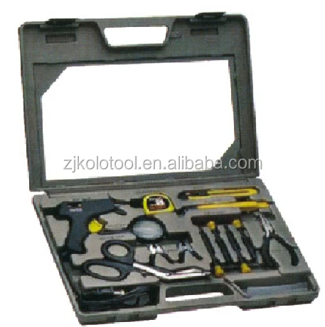 Professional Germany kraft CRV material household hand 11pcs swiss kraft wisent hardware tools set