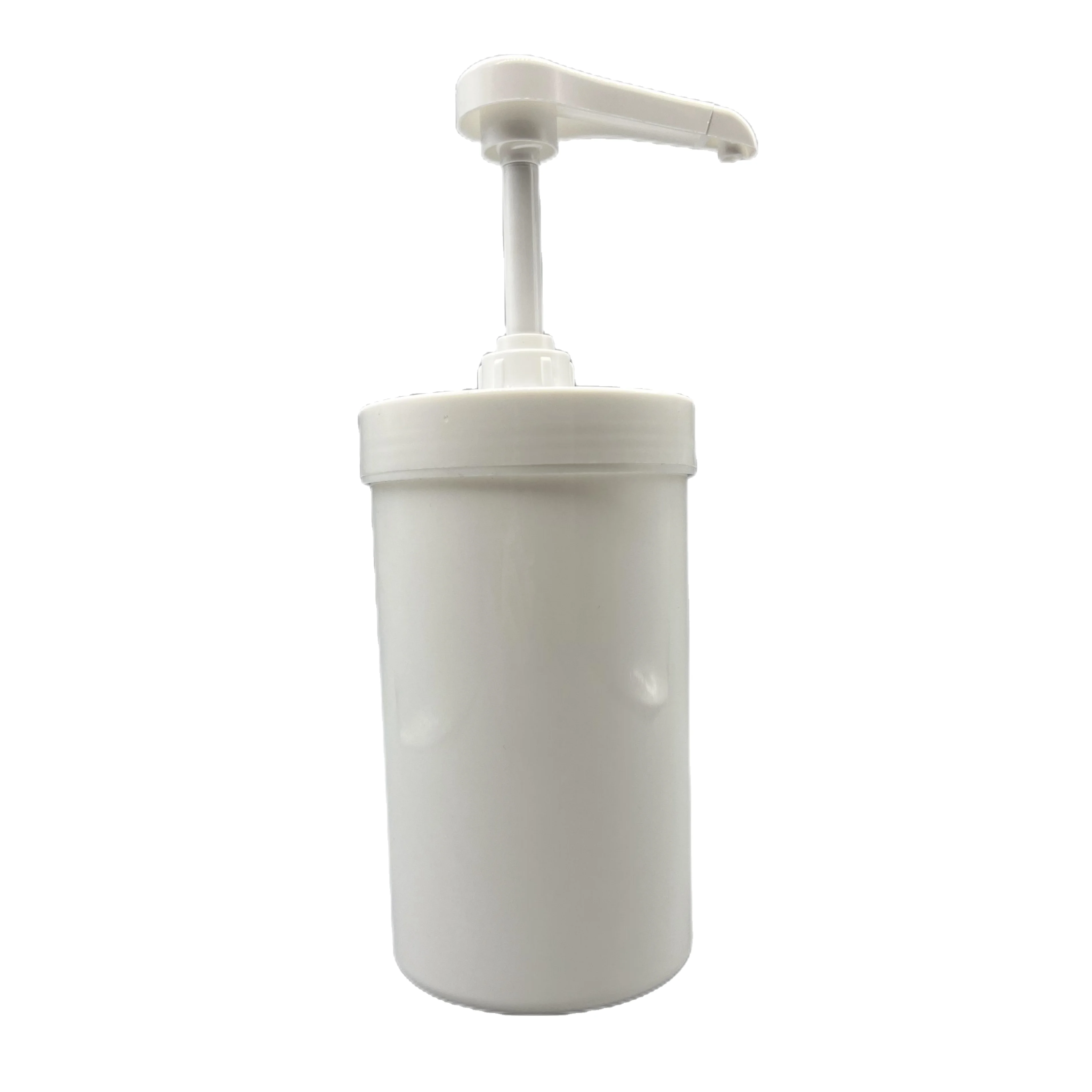 550Ml bottle is suitable for small dose 5cc 8cc 10cc syrup dispensing pump for coffee milk tea food sauce pump with jar