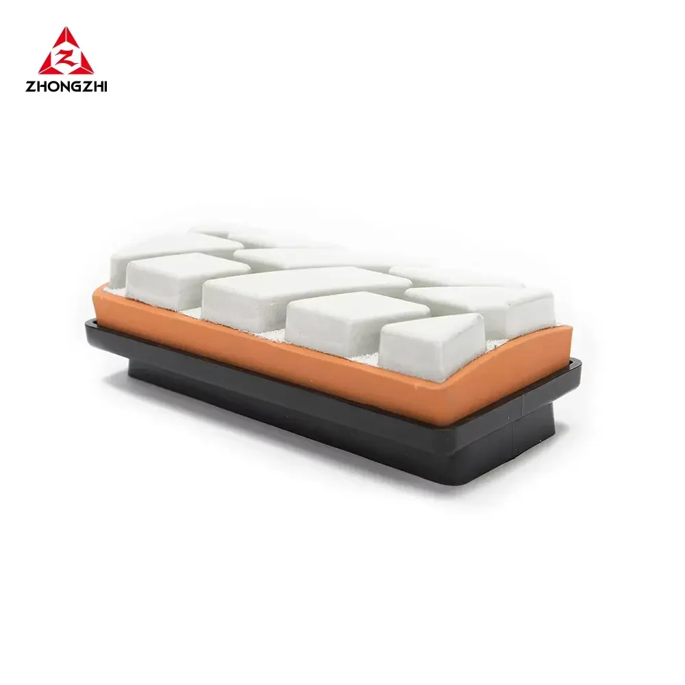 ZHONGZHI L140mm Resin-Bonded Polishing Compound Abrasive Set for Laptop Use - Ideal for Glaze Finishing on Slabs