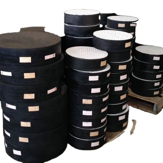 
Reinforced elastomeric bearings for highway railway bridge 