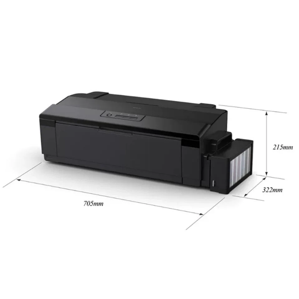 heat transfer textile fabric Tshirt digital printer machine A3 L1800 dtf inkjet printer