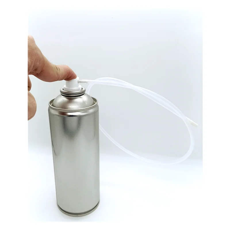 China manufacturer custom extension tube aerosol actuator cap for aerosol spray cans