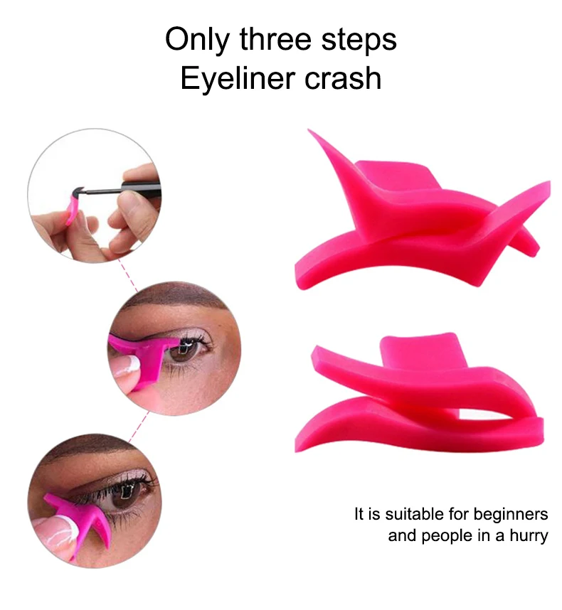 Wholesale Practical Silicone Winged Eyeliner Stamp Custom