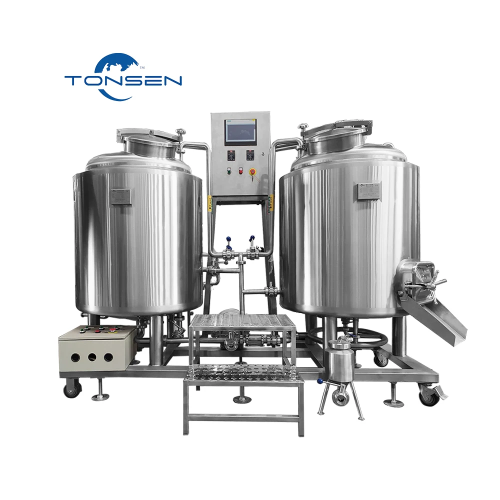 
High Quality Brewery Equipment Turnkey Project 100 200 300 500 800 1000 Liter Beer Brewing Equipment For Sale 