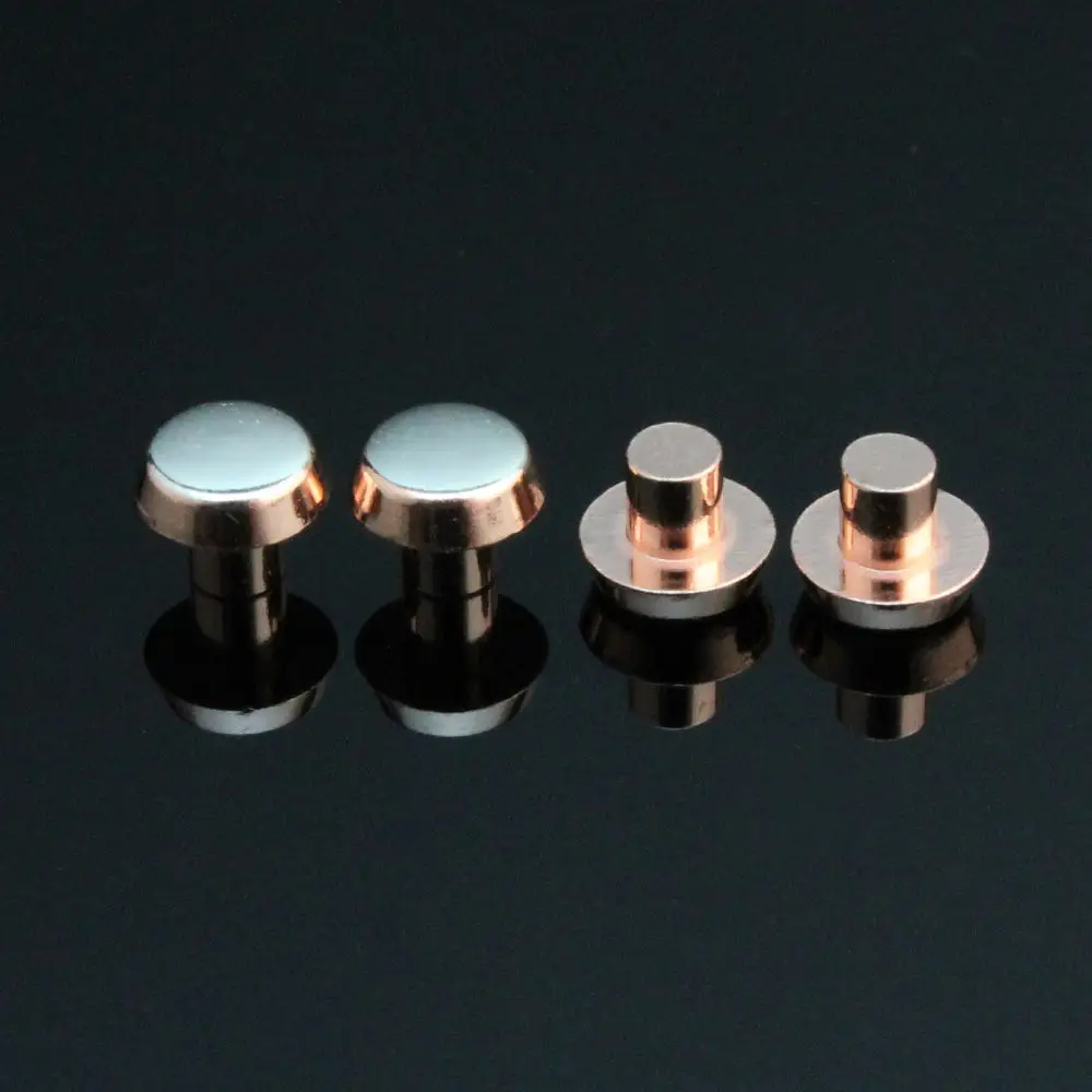 Electrical Silver AuNi CuNi Bimetal Contact Rivets for