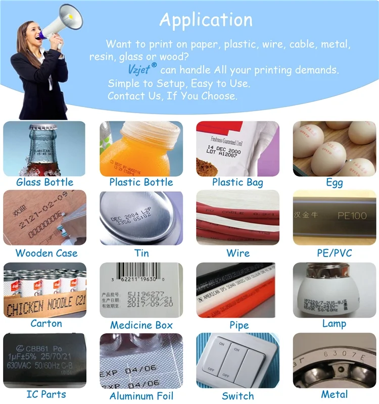  BTMARK Hand Held Carton Box logo Bar Code Ink Jet Printer Machine Large Character Handheld ebs Handjet Thermal