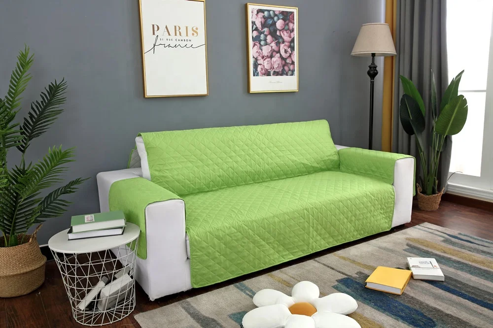 Manufacturer Fashion Pet Sofa Furniture Protector Cover Living Room Waterproof Quilted Slipcover Pet Sofa Cover Bolster