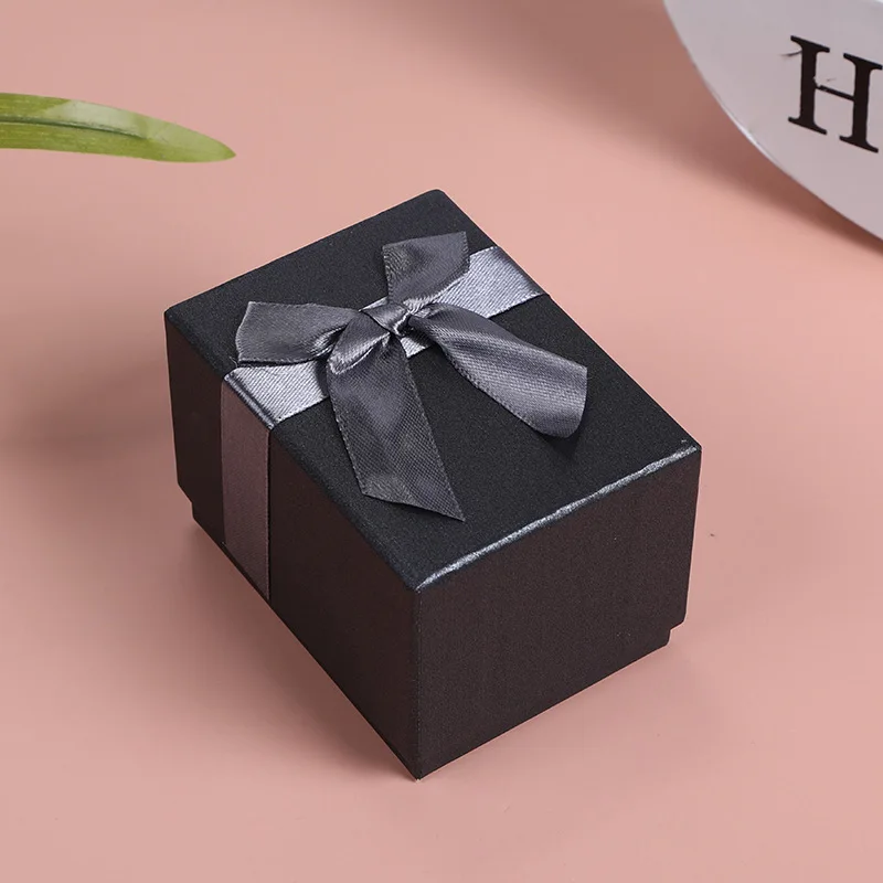 Simple Birthday Gift Box Jewelry Box Brown Pink Luxury Empty Retail Collection Paper Long Watch Box for Gift