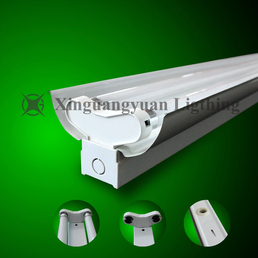 Super Bright Reflector T5 Tube Light Fixture Industrial Fluorescent Light Fixture