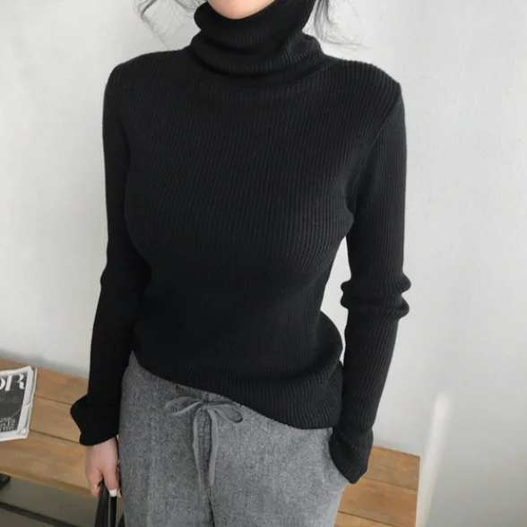 Runwaylover E236 сексуальный зимний свитер с воротником-стойкой, новый дизайн