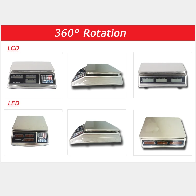 Precision stainless electronic weighing scale manufacturer 30kg 40kg/5G ACS-768