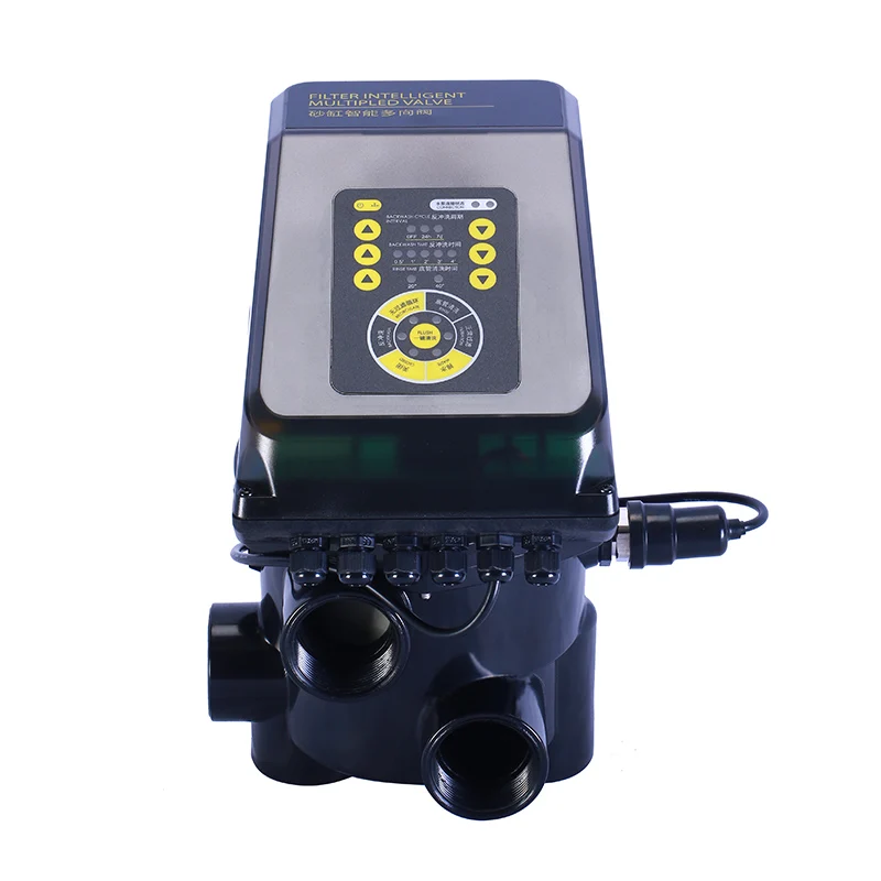 DAVEY Auto Control Side Mount Sand Filter Valve Easy-to-Use Plastic Pool Filter with Hot Selling Control Sand Cylinder Valve