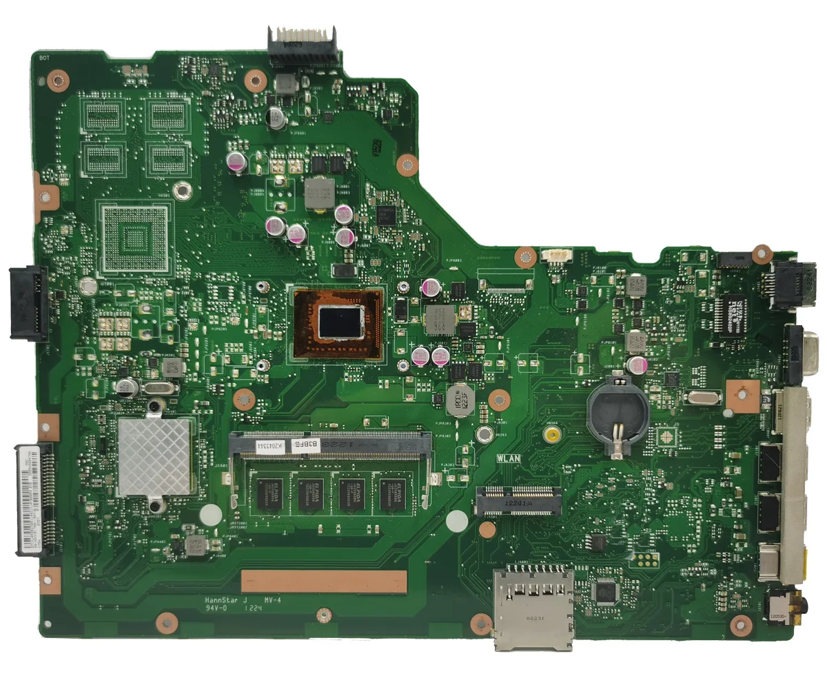 X75A материнская плата i3-2370M 4 Гб оперативной памяти для ASUS X75VB X75VC X75VD X75A Материнская плата ноутбука X75A Материнские платы
