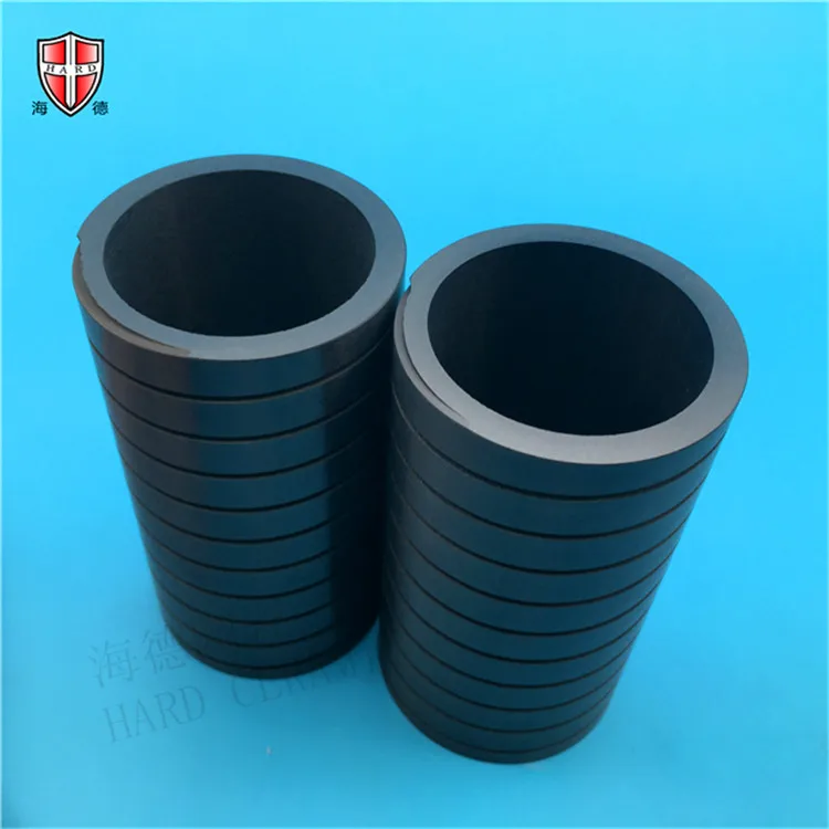 Custom precision tolerance silicon Si3N4 nitride ceramic bearing sleeve bush