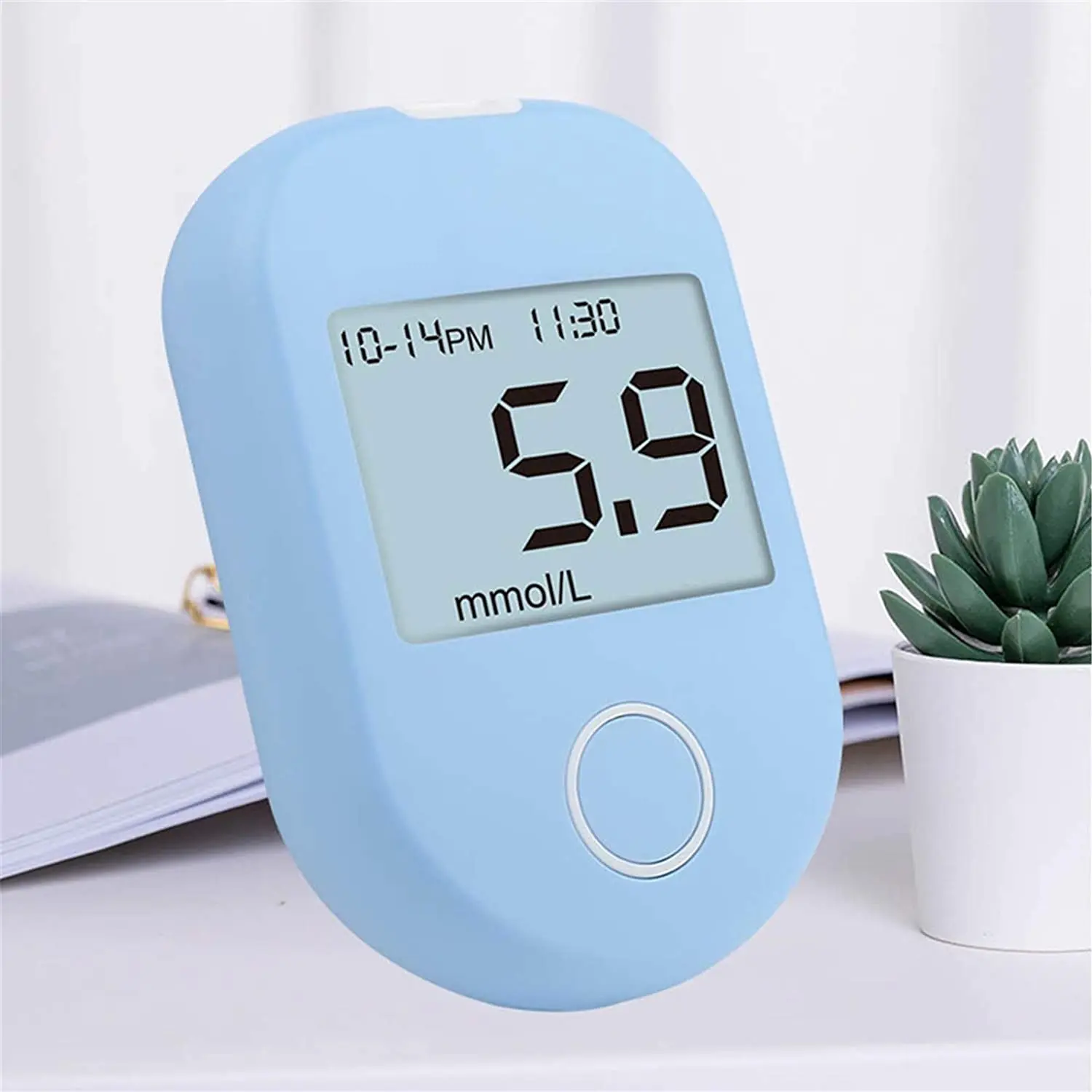 Dikang Portable Code Free Rapid Test Glucometer Blood Sugar Machine  Meter Glucosemeter device