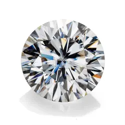 Wholesale Manufacturer GRA Lab Created Gemstone Jewelry Making Available VVS1 DEF White 16Hearts 16Arrows Round Loose Moissanite
