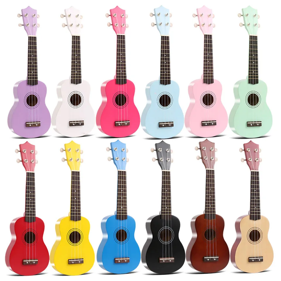 Ukulele wholesale small guitar color 21 inch 23 inch beginner adult female student Hawaii Ukulele